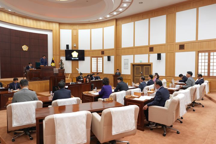 경산시의회, 제268회 임시회 개회 (사진=경산시의회 제공) *재판매 및 DB 금지