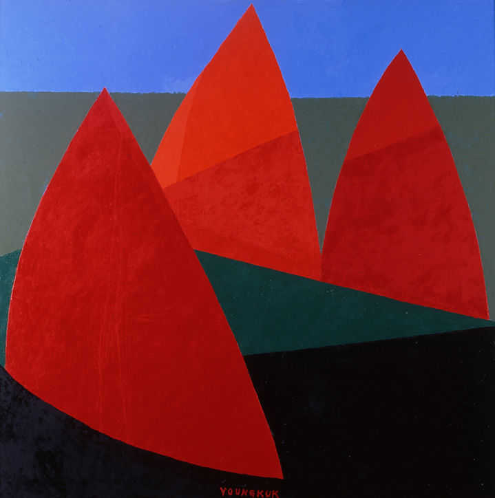 유영국 '산'(사진=경기문화재단 제공) *재판매 및 DB 금지