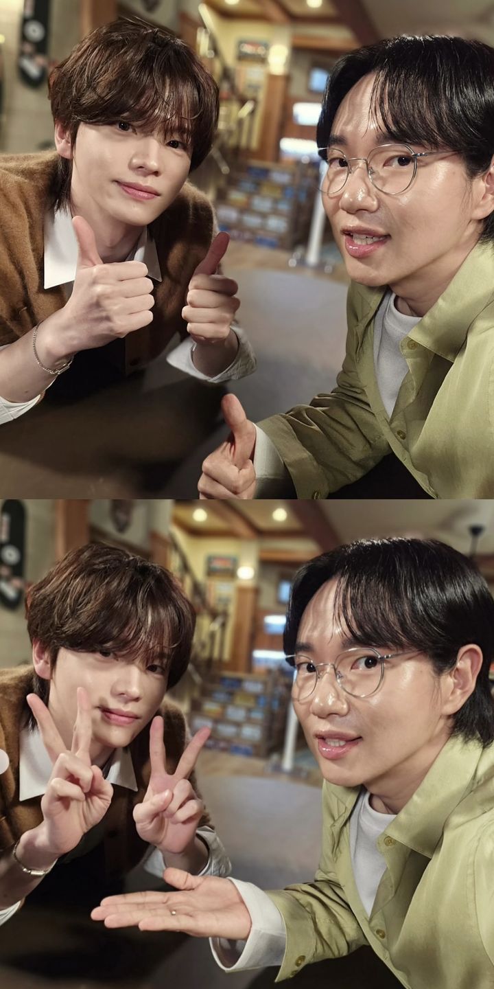 [서울=뉴시스]신유(왼쪽)와 장성규(사진=SNS 캡처) 2026.03.25. photo@newsis.com *재판매 및 DB 금지