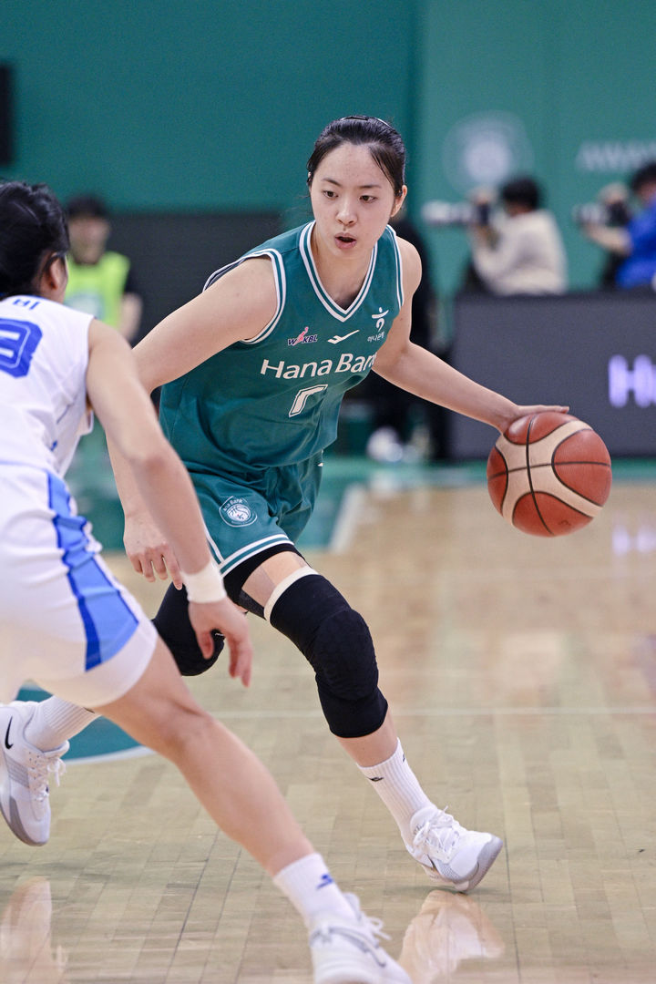 [서울=뉴시스] 여자프로농구 부천 하나은행의 박소희. (사진=WKBL 제공) *재판매 및 DB 금지