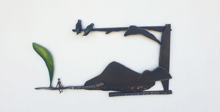 일상, 36×65×4cm, 철·동, 300만원 *재판매 및 DB 금지