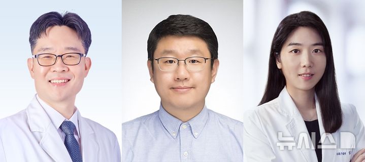 [서울=뉴시스] 왼쪽부터 신철민 분당서울대병원 교수, 한경도 숭실대학교 교수, 임주현 서울대병원 강남센터 교수. (사진= 분당서울대병원 제공)