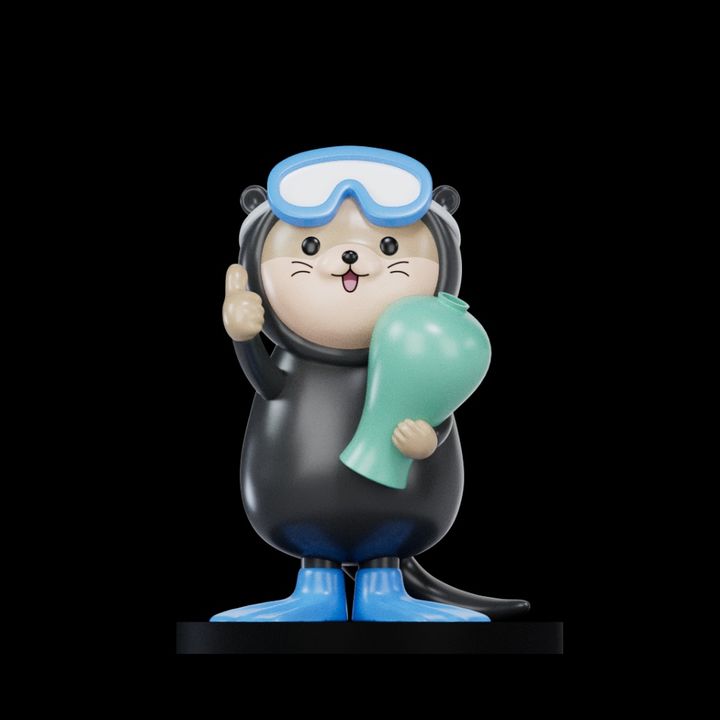 [서울=뉴시스] 수중유산지킴이 달리(사진=국가유산청 제공) 2026.03.26. photo@newsis.com *재판매 및 DB 금지