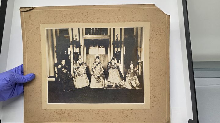 [사진=박현주 미술전문기자]뮤지엄한미에 소장된 고종황제 가족 사진. *재판매 및 DB 금지