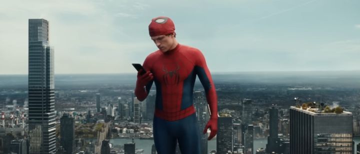 [서울=뉴시스] 영화 '스파이더맨: 브랜드 뉴 데이' 예고편. (사진=스파이더맨 공식 유튜브 캡처) *재판매 및 DB 금지