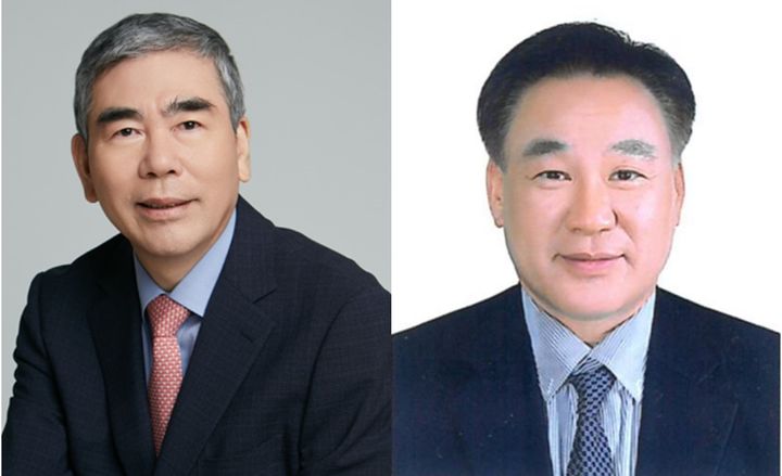 [서울=뉴시스] 이관순 대표이사(왼쪽),와 차봉권 대표이사 (사진=명인제약 제공) 2026.03.26. photo@newsis.com *재판매 및 DB 금지