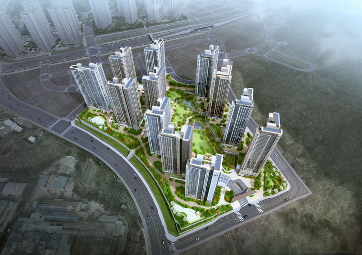 [아산=뉴시스] 아산탕정자이 메트로시티 조감도. (사진=GS건설 제공) 2026.03.26 photo@newsis.com *재판매 및 DB 금지