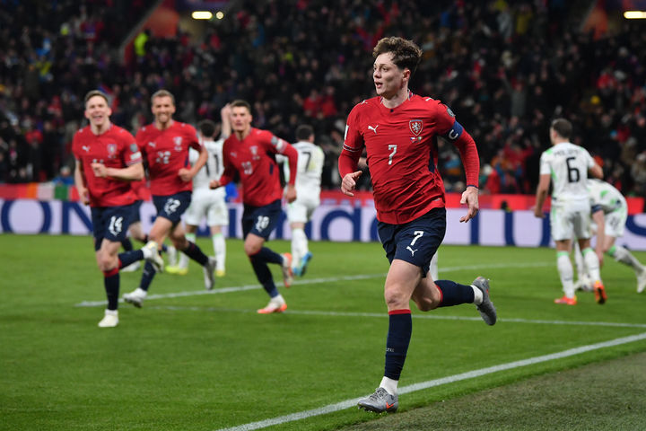 [프라하=AP/뉴시스] 체코 축구 국가대표 라디슬라프 크레이치. 2026.03.26.