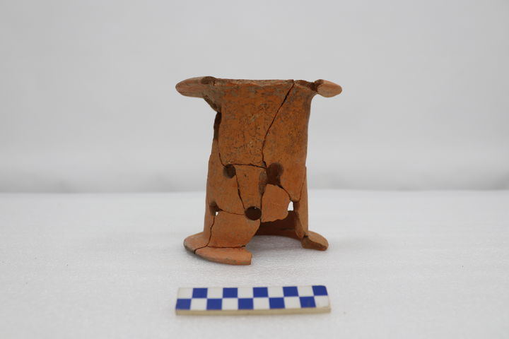 [서울=뉴시스] 전북 군산 개사동 패총서 출토된 일본 야요이시대 토기 (사진=국가유산청 제공) 2026.03.27. photo@newsis.com *재판매 및 DB 금지