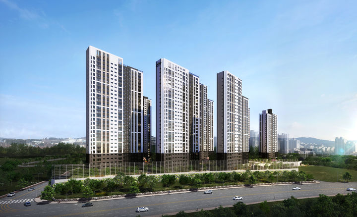 [천안=뉴시스] 천안 동일하이빌 파크레인 투시도.(사진=시행사 제공) 2026.03.27 photo@newsis.com *재판매 및 DB 금지