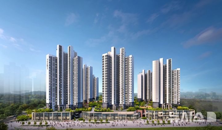 검단호수공원역 파라곤 투시도