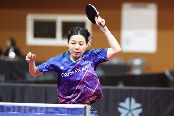 [서울=뉴시스] 대한항공 최효주, 제72회 전국종별탁구선수권대회 여자 일반부 단식 우승. (사진=대한탁구협회 제공) *재판매 및 DB 금지