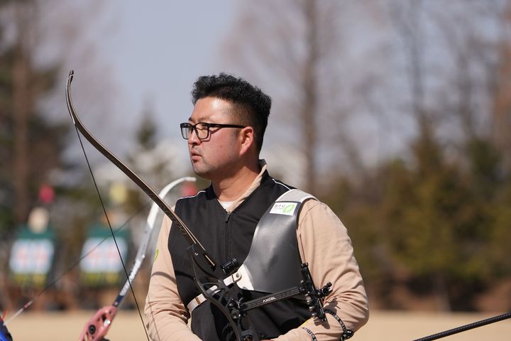 [서울=뉴시스] 양궁 김우진. (사진=대한양궁협회 제공) 2026.03.27. photo@newsis.com *재판매 및 DB 금지