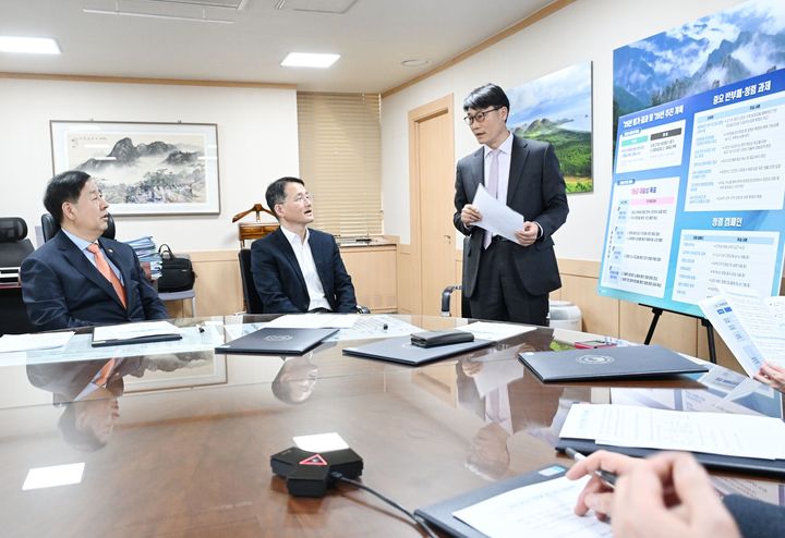 [세종=뉴시스] 사진은 구윤철 경제부총리 겸 재정경제부 장관이 27일 정부세종청사에서 '재경부 반부패 TF(전담반)' 회의를 주재하고 있는 모습. (사진=재경부 제공) 2026.03.27. photo@newsis.com *재판매 및 DB 금지