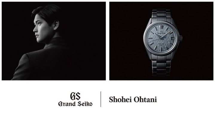 그랜드세이코 x 오타니 쇼헤이 파트너십 공식 이미지. *재판매 및 DB 금지