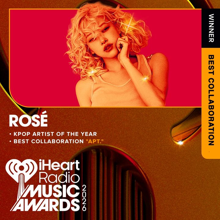 '아파트' 신드롬 계속…로제, 美 아이하트라디오 2관왕