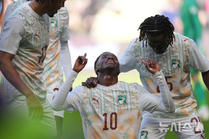 [밀턴케인스=AP/뉴시스] 코트디부아르의 시몽 아딩그라. 2026.03.28.