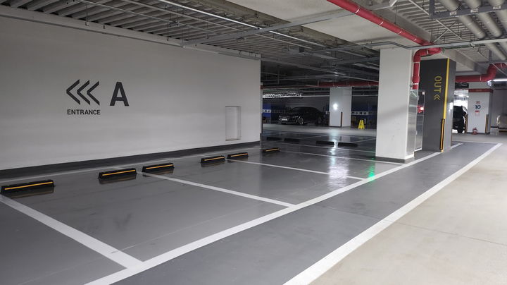 [뉴시스] 개방된 부설주차장의 모습. (사진=금천구 제공) *재판매 및 DB 금지