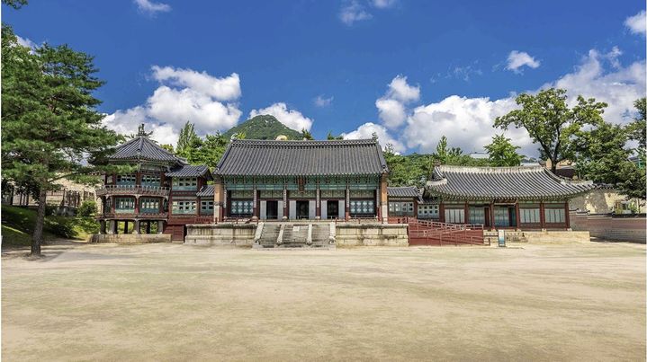 [서울=뉴시스] 경복궁 내 집옥재 전경 (사진=국가유산청 제공) 2026.03.30. photo@newsis.com *재판매 및 DB 금지