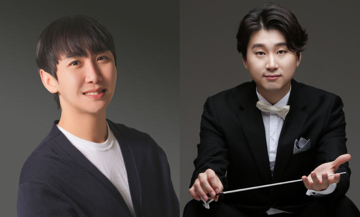 [화성=뉴시스] 화성시문화관광재단 김현섭 신임 오케스트라 예술감독(사진 왼쪽)과 신임 국악단 예술감독. (사진=화성시문화관광재단 제공) 2026.03.30. photo@newsis.com *재판매 및 DB 금지