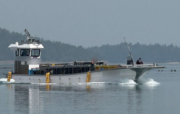 [목포=뉴시스]양식장 관리선. *재판매 및 DB 금지