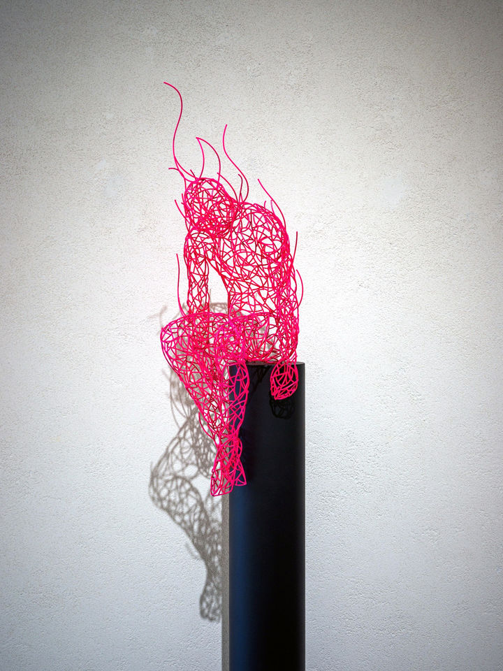 Space 2025-IDEA, 25×30×70(h)cm, Stainless Steel, 2025, 500만원 *재판매 및 DB 금지