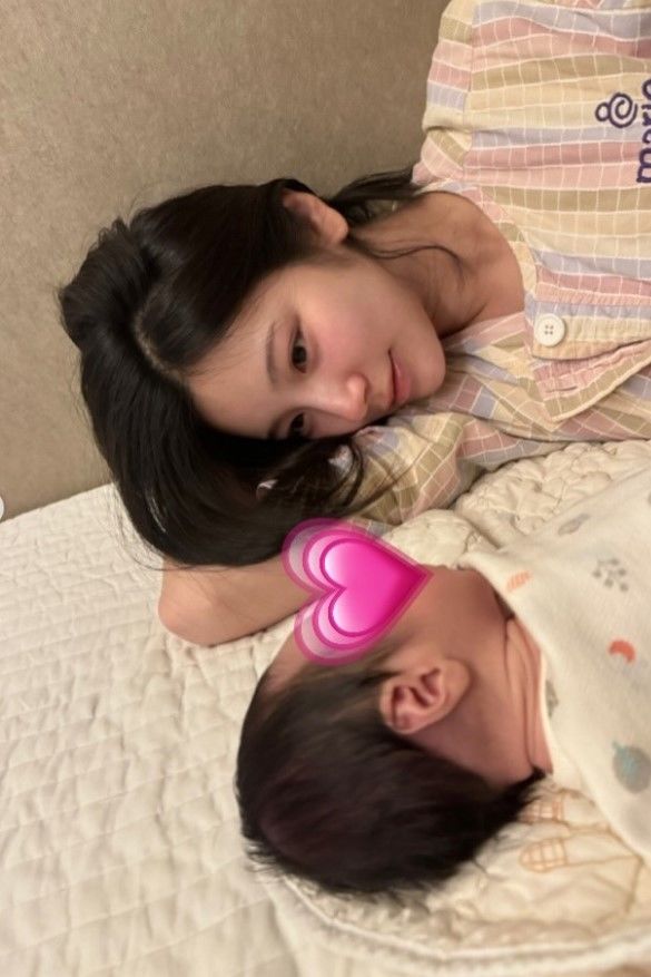 [서울=뉴시스] 걸그룹 앨리스 출신 소희(본명 김소희)가 출산 소식을 뒤늦게 알렸다. (사진=인스타그램 캡처) 2026.03.30. photo@newsis.com *재판매 및 DB 금지