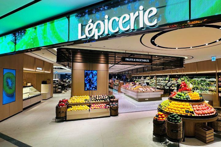 [서울=뉴시스] 롯데백화점 노원점 지하 1층에 오픈한 동북 상권 최대 프리미엄 식료품점 '레피세리' 전경 (사진=롯데백화점 제공) 2026.03.31. photo@newsis.com *재판매 및 DB 금지