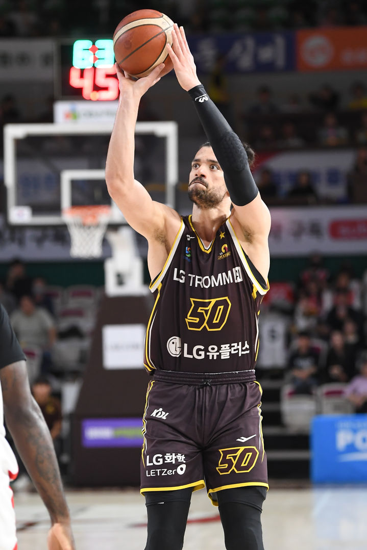 [서울=뉴시스] 프로농구 창원 LG의 마레이. (사진=KBL 제공) *재판매 및 DB 금지