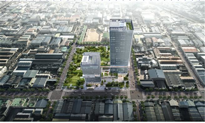 [부산=뉴시스] 서부산행정복합타운 조감도. (사진=부산시 제공) 2026.03.31. photo@newsis.com *재판매 및 DB 금지