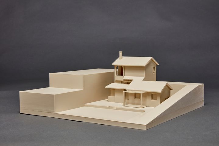 정릉집 복원 모형, 최아사 외 이동민, 정승호((주)엔이건축사사무소), 14x31x31cm, 사진©이정훈 *재판매 및 DB 금지