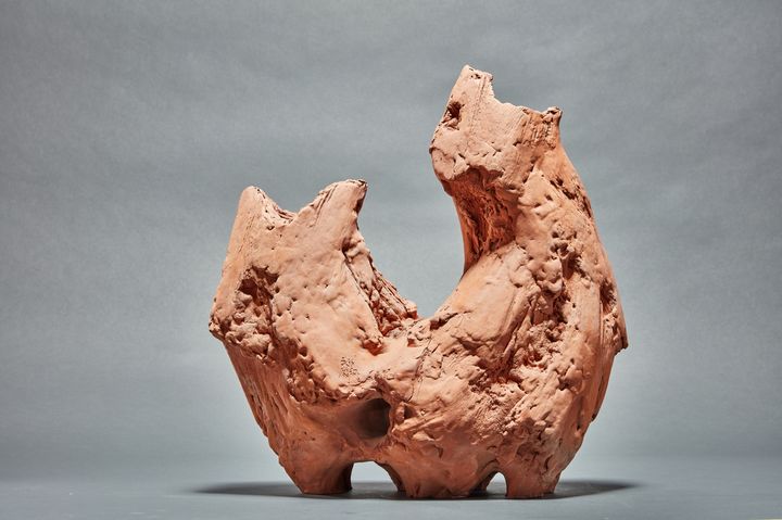 최만린, 기(氣), 1969, 테라코타, 49x45x23cm, 성북구립미술관 소장, 성북구립미술관 소장, 사진©이정훈 *재판매 및 DB 금지