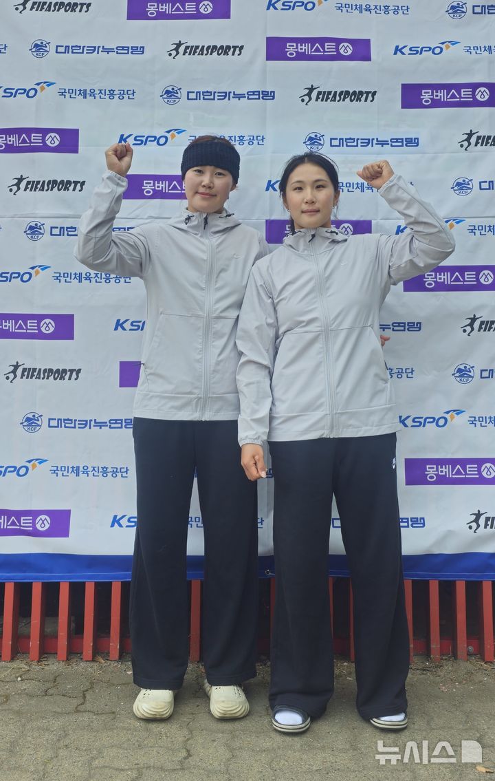 [전주=뉴시스] 한솔희(왼쪽)·이한솔. (사진=전북원스포츠단 제공) 2026.03.31. photo@newsis.com&nbsp; *재판매 및 DB 금지