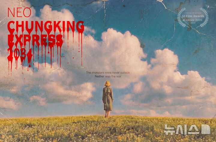 [성남=뉴시스] 가천대 서정호교수AI영화 'NeoChungkingExpress2034' 포스터 (사진=가천대 제공) 2026.03.31.photo@newsis.com