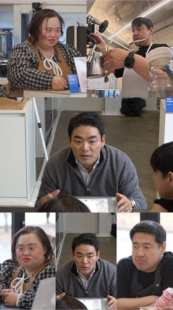 [서울=뉴시스] 다운증후군 작가 서은혜와 남편 조영남 부부의 카페 창업 과정이 방송을 통해 공개된다. (사진=SBS) 2026.03.31. photo@newsis.com *재판매 및 DB 금지