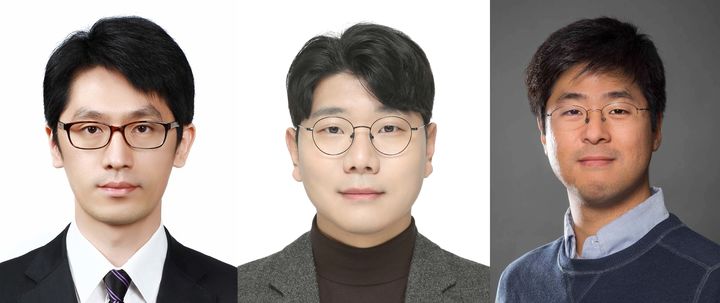 [울산=뉴시스] 왼쪽부터 이승구 울산대 교수, 김대건 가천대 교수, 이유한 하버드 의과대학 교수 (사진=울산대 제공) photo@newsis.com *재판매 및 DB 금지