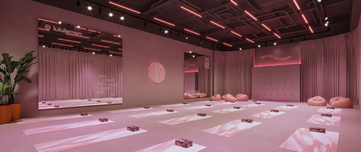 [서울=뉴시스] 하우스오브신세계 청담, 룰루레몬 매장 렌더링 이미지. (사진=신세계백화점 제공)  *재판매 및 DB 금지
