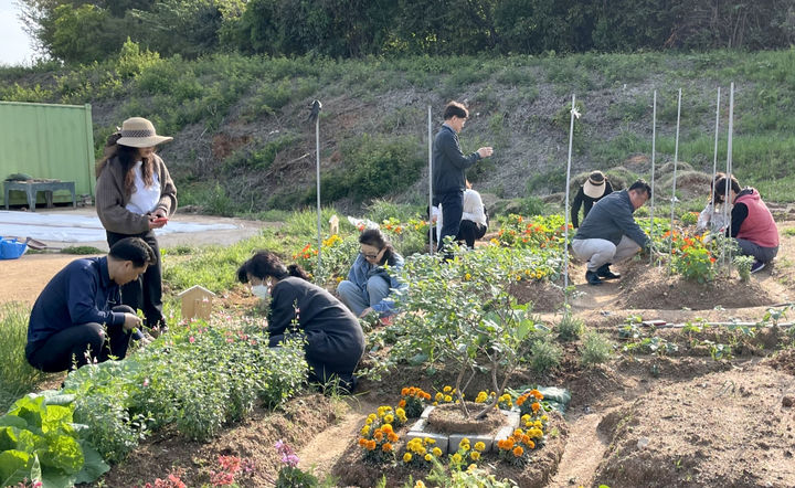 [광주=뉴시스] 광주시농업기술센터, 도시농업 전문인력 양성. (사진=광주시농업기술센터 제공). photo@newsis.com *재판매 및 DB 금지