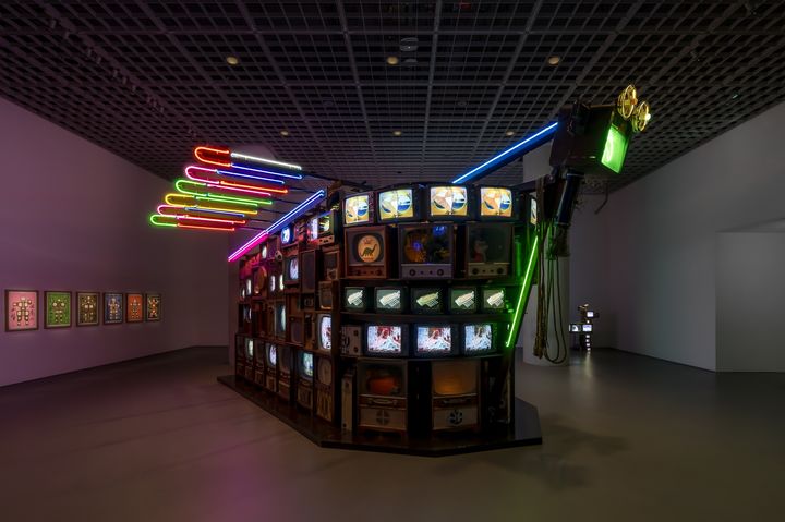 아모레퍼시픽미술관, 현대미술 소장품 특별전 전경. 백남준 작품. 사진 전병철 *재판매 및 DB 금지