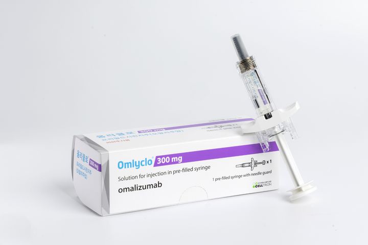 [서울=뉴시스] 옴리클로 300㎎ PFS 제형 (사진=셀트리온제약 제공) 2026.04.01. photo@newsis.com *재판매 및 DB 금지