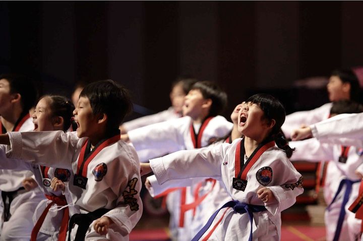 [서울=뉴시스] 태권도 수련 모습 (사진=국가유산청 제공) 2026.04.01. photo@newsis.com *재판매 및 DB 금지