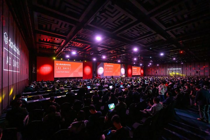 데이터브릭스 코리아 'AI 데이즈 서울' 행사 전경. (사진=데이터브릭스 코리아 제공) *재판매 및 DB 금지