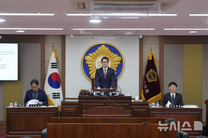 [포천=뉴시스] 제191회 임시회. (사진=포천시의회 제공) 2026.04.01. photo@newsis.com