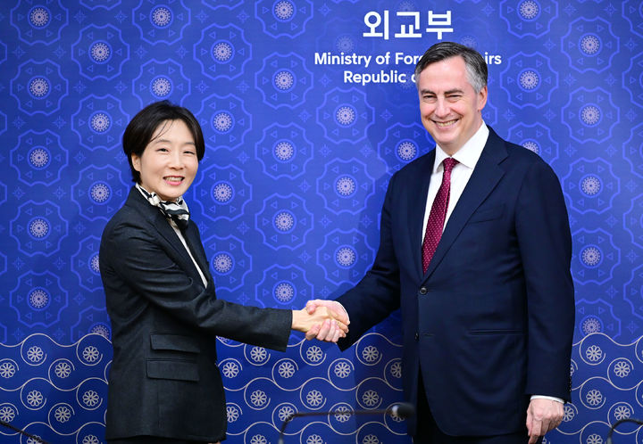 [서울=뉴시스] 정의혜 외교부 차관보, 유럽의회 외교위원회 면담. (사진=외교부 제공) 2026.04.01 *재판매 및 DB 금지