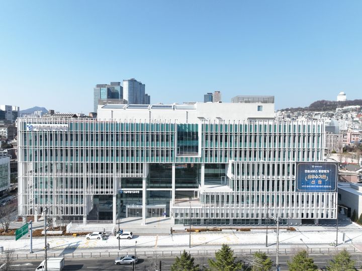 [서울=뉴시스] 서울시교육청 신청사 개청식이 열린 지난 1일 서울 용산구 서울시교육청 신청사 모습. (사진=서울시교육청 제공) 2026.04.01. photo@newsis.com *재판매 및 DB 금지