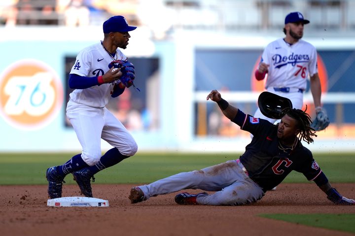 [로스앤젤레스=AP/뉴시스] 메이저리그 클리블랜드 가디언스 호세 라미레스. 2026.04.02.