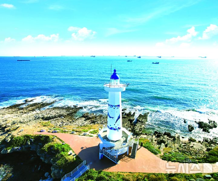 [서울=뉴시스] 슬도등대. (사진=한국항로표지기술원 제공)