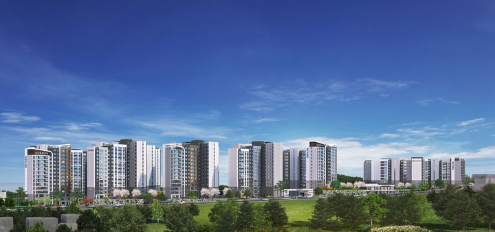 [서울=뉴시스] 호반건설 '위파크 제주' 1단지 투시도. (사진=호반 제공) 2026.04.02. photo@newsis.com *재판매 및 DB 금지