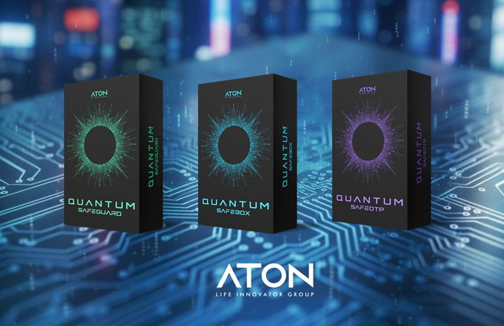 [서울=뉴시스] 왼쪽부터 퀀텀 세이프가드, 세이프박스, 세이프OTP. (사진=아톤 제공) 2026.04.02. photo@newsis.com *재판매 및 DB 금지
