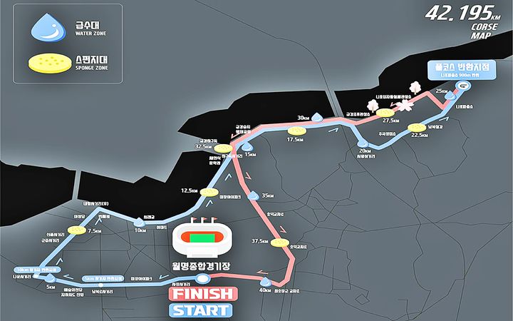 군산새만금마라톤대회 5일 개최…1만5000명 참가